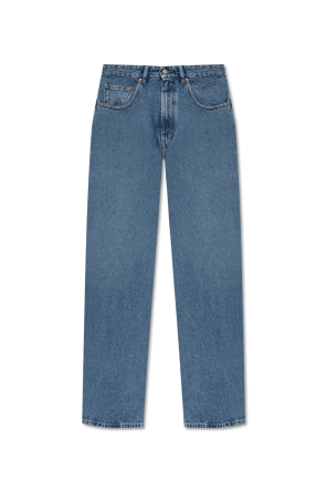 neno1365です。 Niebieski Jeansy z logo Gucci - Vitkac Polska